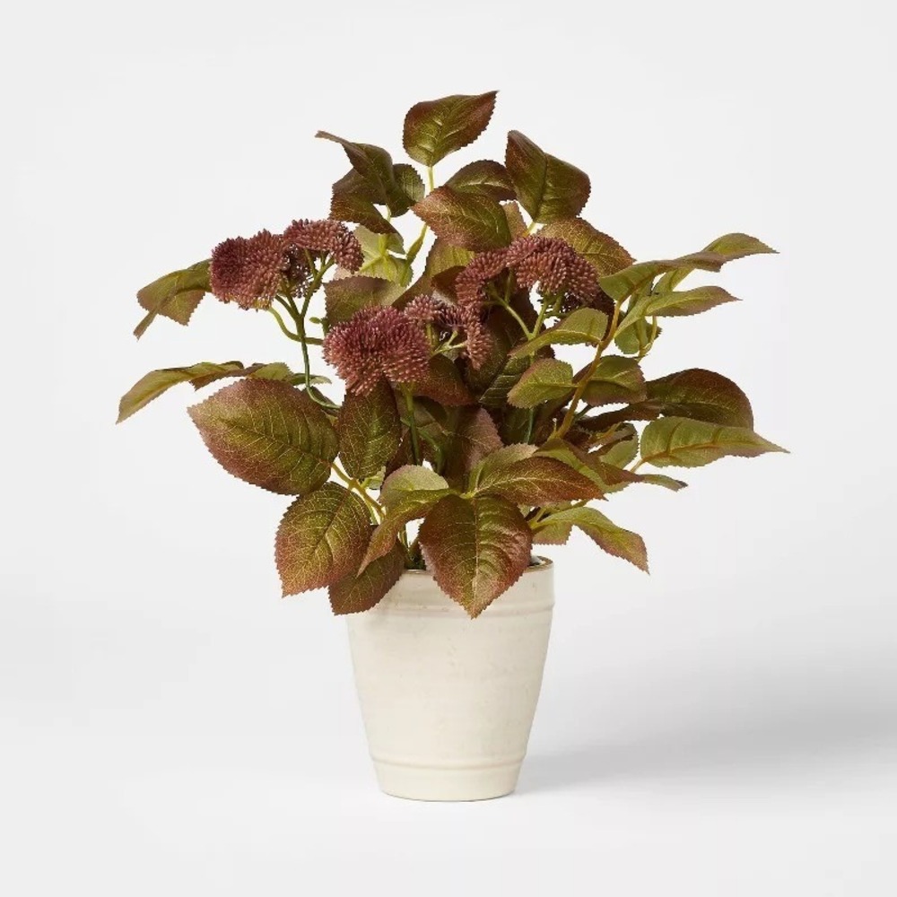13" Purple and Green Fall Arrangement - Threshold Studio McGee, Target